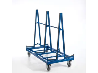 Platenwagen 1200kg Bxd 1600x800mm Dubbelzijdig Ral5010 - 4