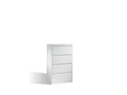 Hangmappenkast Hxbxd 1357x787x590mm 4 Laden Twee Banen Ral7035