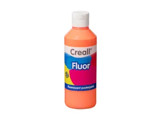 Plakkaatverf Creall fluor oranje 250ml - 1