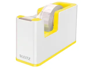 Plakbandhouder Leitz WOW wit/geel - 1