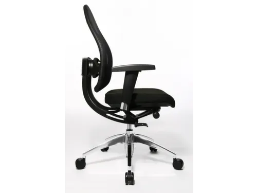 Bureaustoel Zwart Zitting H X B X D 430-520X 480X 500Mm Netrug Synchro