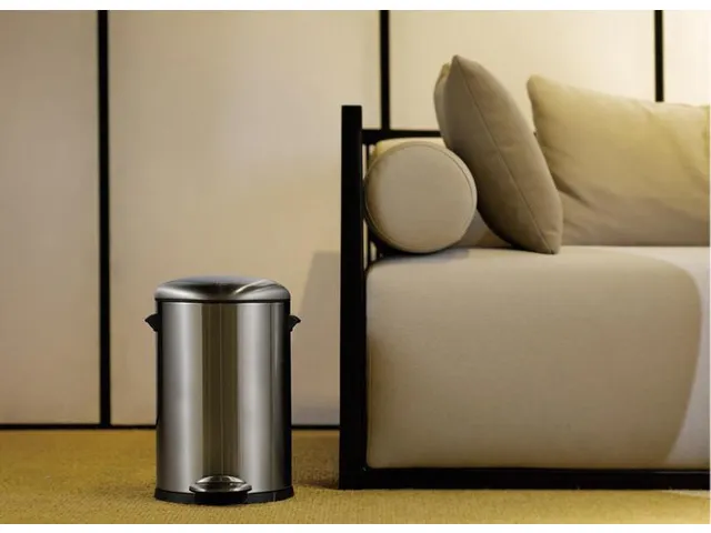 Pedaalemmer Belle Deluxe 12 Liter Mat RVS