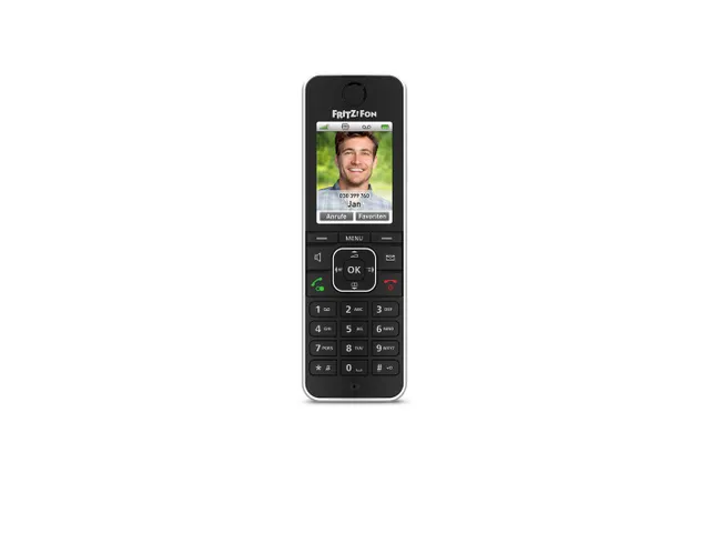 Fritz! Fon C6 AVM Dect Handset Zwart Draadloos Li-Ion-Accu