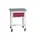 werkbank,verrijdbaar,HxBxD 930x700x600mm,linoleumblad