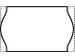 Prijsetiket 16x26mm Open-Data S14/Sato Judo afneembaar wit - 1