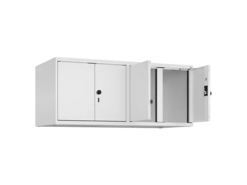 opzetkast,v. locker voor scheiding van kleding,4vak.,vak B 300mm