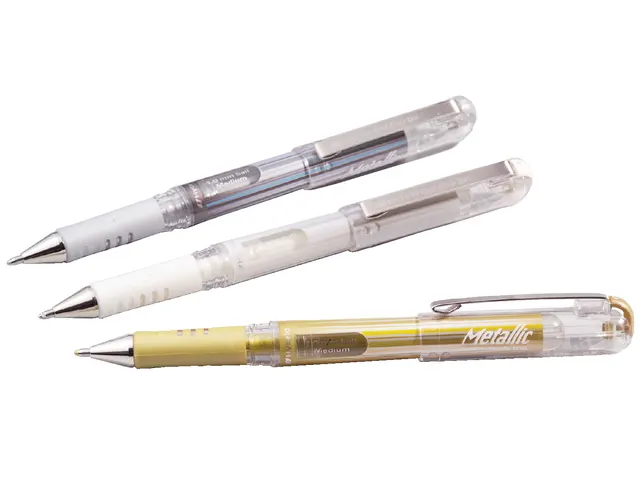 Gelschrijver Pentel K230M goud 0.4mm