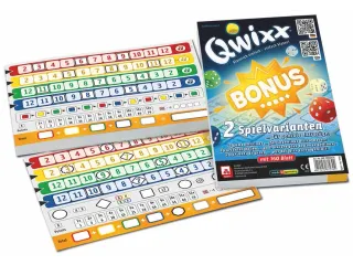 White Goblin Qwixx Bonus dobbelspel, 2 extra scorebloks - 2