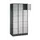 lockerkast,HxBxD 1950x920x500mm,3x5vakken,cil.-slot,sokkel