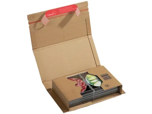 Colompac Verzenddoos 251x165x60mm Bruin