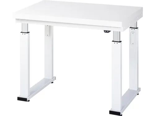 Werkbank elektrisch hoogte verstelbaar 740-1040x1000x700mm laminaatbla