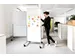 Tableau blanc mobile MAULpro 75x180cm Easy2move