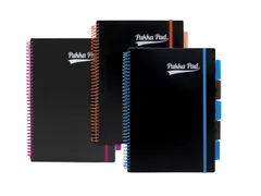 #Projectboek Pukka Pad Neon A4lijn zwart 3st. ass.