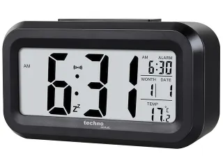Wekker Technoline WT 400 135x75x48mm zwart - 1