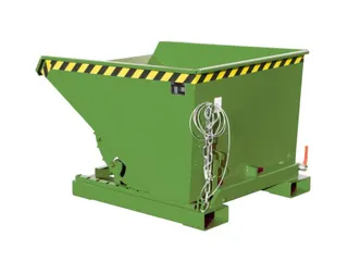 Kiepbak voor spaanders,HxLxB 835x1260x1070mm,0,6m³,draagverm. 1000kg - 2
