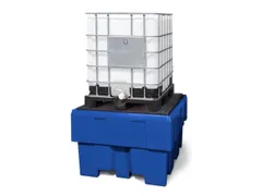 opvangbak,v. 1xIBC,opvangvol. 1000l,HxBxD 895x1280x1660mm