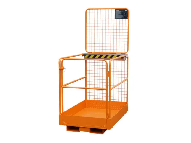 Werkkooi Uitvoering Vorkkokers Smalle Zijde 1890x800x1290mm Geeloranje