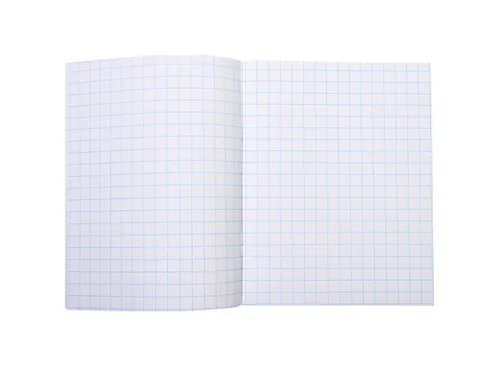Schrift Qbasic 210x165mm ruit 10mm 80blz 70gr assorti