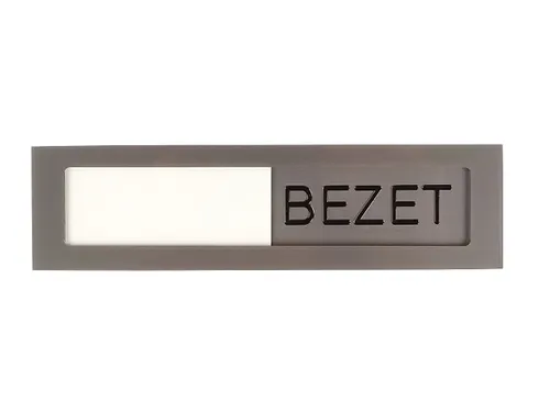 Infobord Deurbordje Vrij-bezet 150x40mm