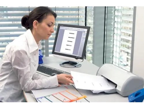 Esselte Pc Printbaar Project Indexen A4+ 11-Gaats 5-Delig Assorti
