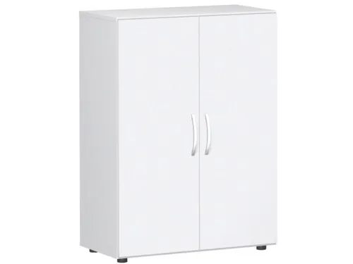 kantoorkast,HxBxD 1104x800x420mm,2xhouten vloer,3ordnerhoogte,romp wit