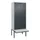 locker voor scheiding van kleding,HxBxD 2120x800x815mm,2vak