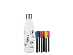 Thermosfles Les Artistes Paris 500ml DIY creatieve set Snoopy incl 6 m