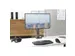 Kensington SmartFit Premium Bureau Monitorarm 49 Inch Zwart