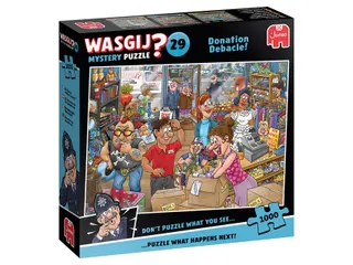 Puzzel Wasgij Mystery 29 Donatiedebacle! 1000 stukjes - 2