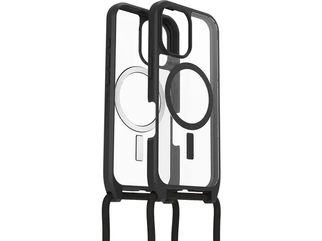 Otterbox React Necklace Mag iPhone 16 Zwart Hoesje