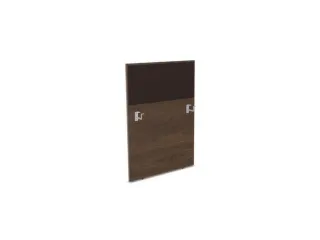 baliepaneel bureau aanbouw links 800mm NV bruin hickory BN2036-bruin - 1
