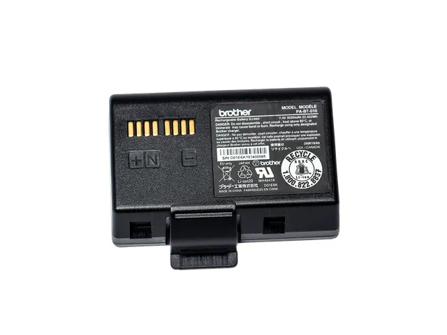 Smart lithium-ion batterij voor geschikte mobiele RJ printers. Accesso