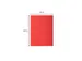 10 dossiermappen ROCK''S 220 - 24x32cm-Rood