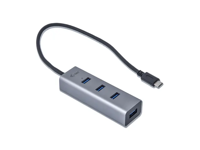 i-tec USB-C Metal 4-poorts HUB