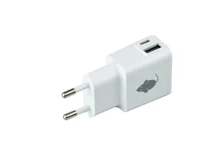 Oplader Green Mouse USB-C 1x en USB-A 1x 2.4A wit - 1