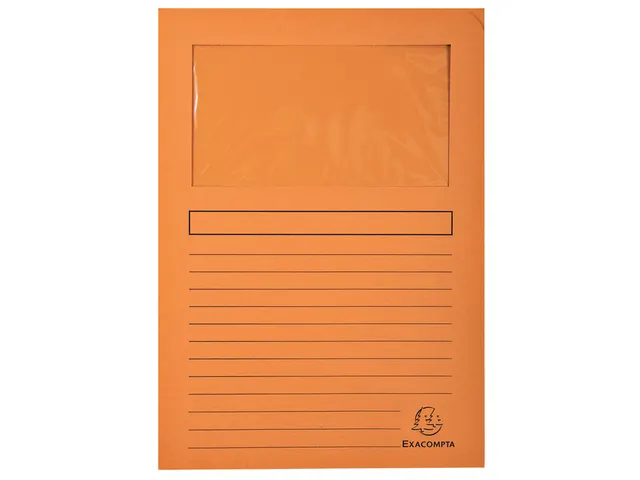 Venstermap Exacompta Forever L-model 120gr assorti 10 stuks