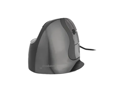 Evoluent D Ergonomische muis bedraad rechts Antraciet Medium