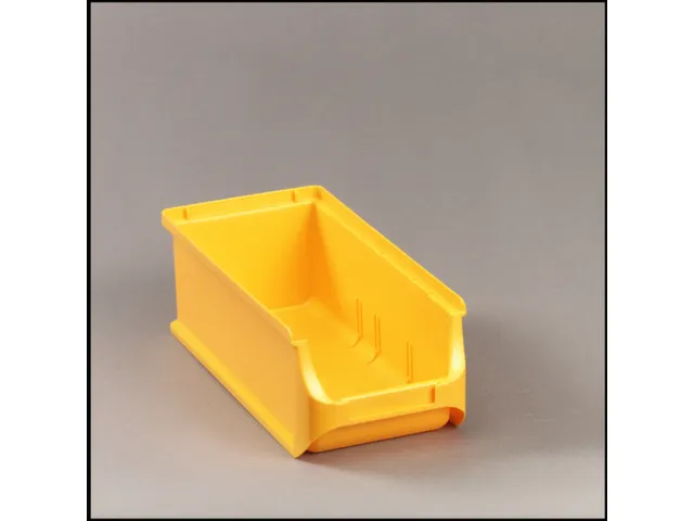 magazijnbak,HxBxD 75x102x215mm,PP,geel