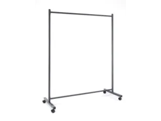 garderoberek,verrijdbaar,HxD 1800x600mm,4zwenkwielen,staal,1000 mm - 1