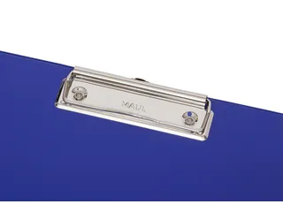 Klembord MAUL PVC folie Blauw A4 staand - 4