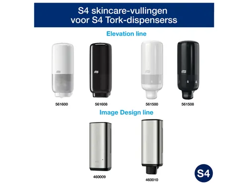 Handzeep Tork S4 extra mild geurvrij allergievriendelijk 1000ml 520701