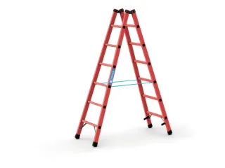 Ladder Met Sporten Bomen/sporten Glasvezel Boom L 1 88M 2X6Sporten - 3