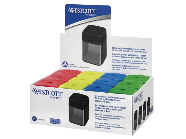 Puntenslijper Westcott Kunststof Metalen Slijper Assorti