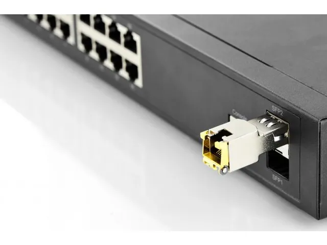 Mini GBIC koper SFP module, 10 Gbps, RJ45