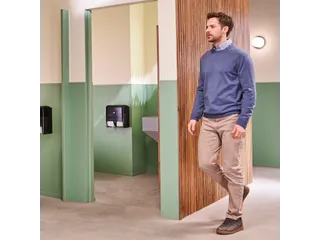 Tork OptiServe Hulsloos 4-rol Toiletpapier Dispenser Zwart - 4