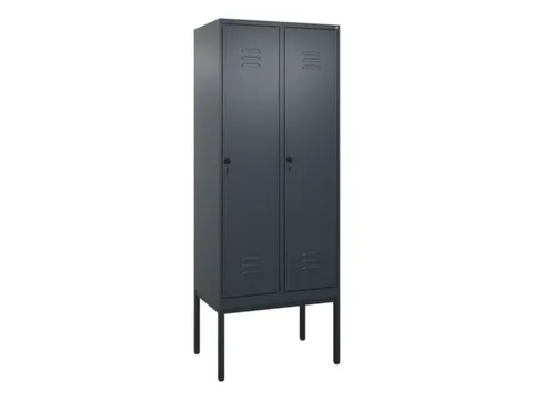 locker voor scheiding van kleding,HxBxD 2120x800x500mm,2vak