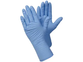 Tegera 846 nitril wegwerphandschoenen blauw maat 11, per 50 stuks - 1
