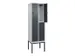 dubbeldekse locker,HxBxD 2120x600x500mm,2x2vak.,vak B 300mm