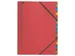 Sorteermap Leitz 3912 A4 12 vaks karton rood