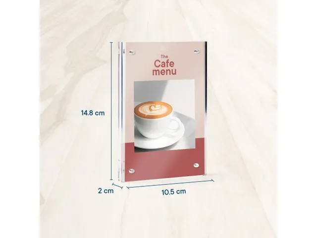 Europel Kaarthouder Luxe A6 Acryl